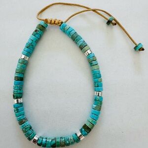 Blue and Silver Elegant Bracelet